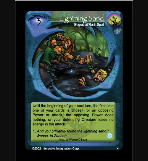 Lightning Sand - Bograth - Foil